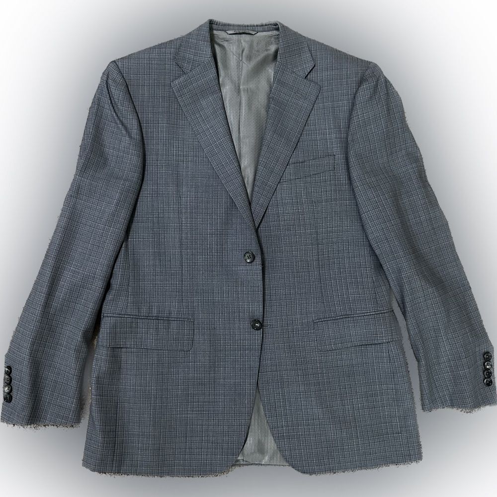 Canali Exclusive Gray Sport Coat Super 150